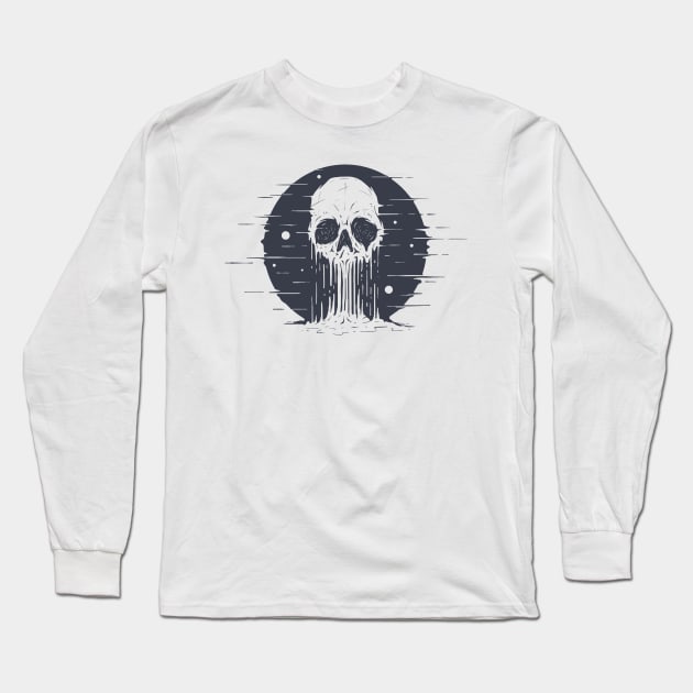 Dark Sphere Long Sleeve T-Shirt by StevenToang